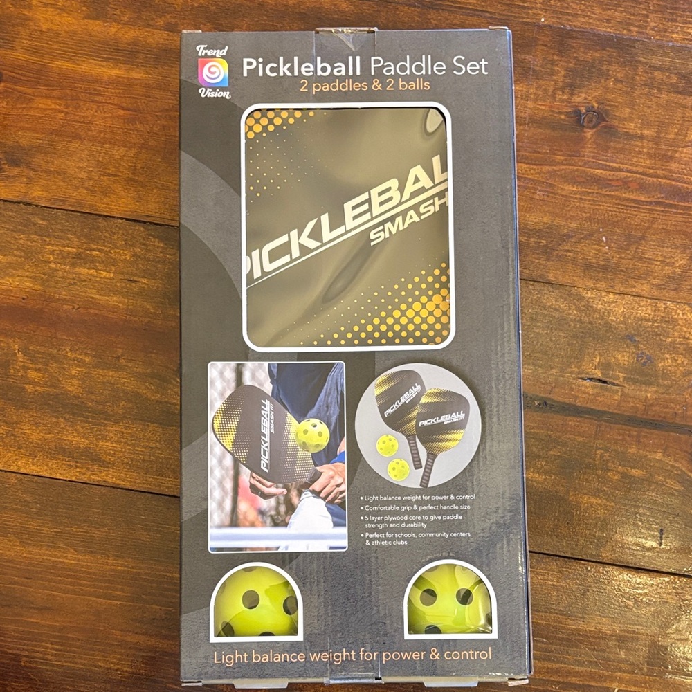 Trend Vision pickleball paddle set